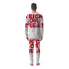 Trick Or Treat Red Blood Halloween Print Men's Pajamas-grizzshop