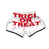 Trick Or Treat Red Blood Halloween Print Muay Thai Boxing Shorts-grizzshop