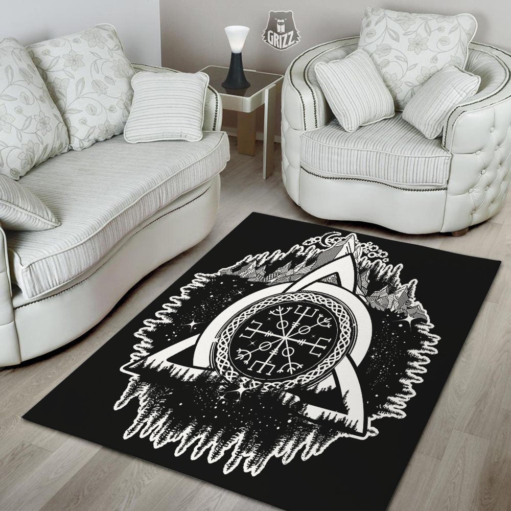 Trinity Knot Viking Celtic Print Floor Mat-grizzshop