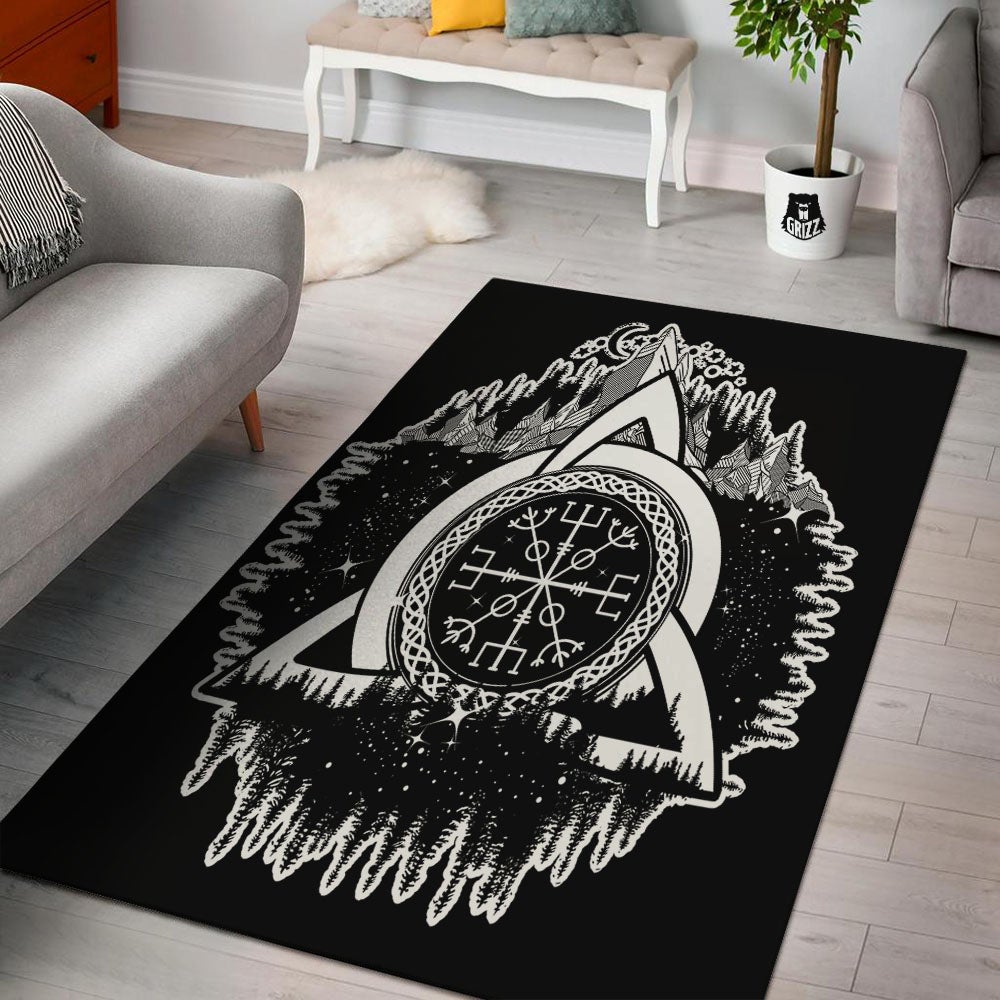Trinity Knot Viking Celtic Print Floor Mat-grizzshop