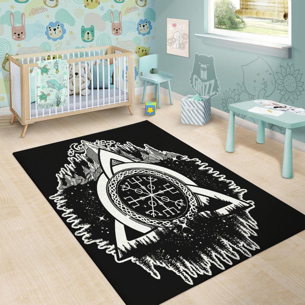 Trinity Knot Viking Celtic Print Floor Mat-grizzshop