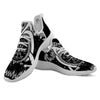 Trinity Knot Viking Celtic Print White Athletic Shoes-grizzshop