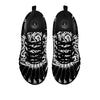 Triple Horn Of Odin Viking Print Black Sneaker-grizzshop