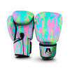 Trippy Abstract Holographic Print Boxing Gloves-grizzshop