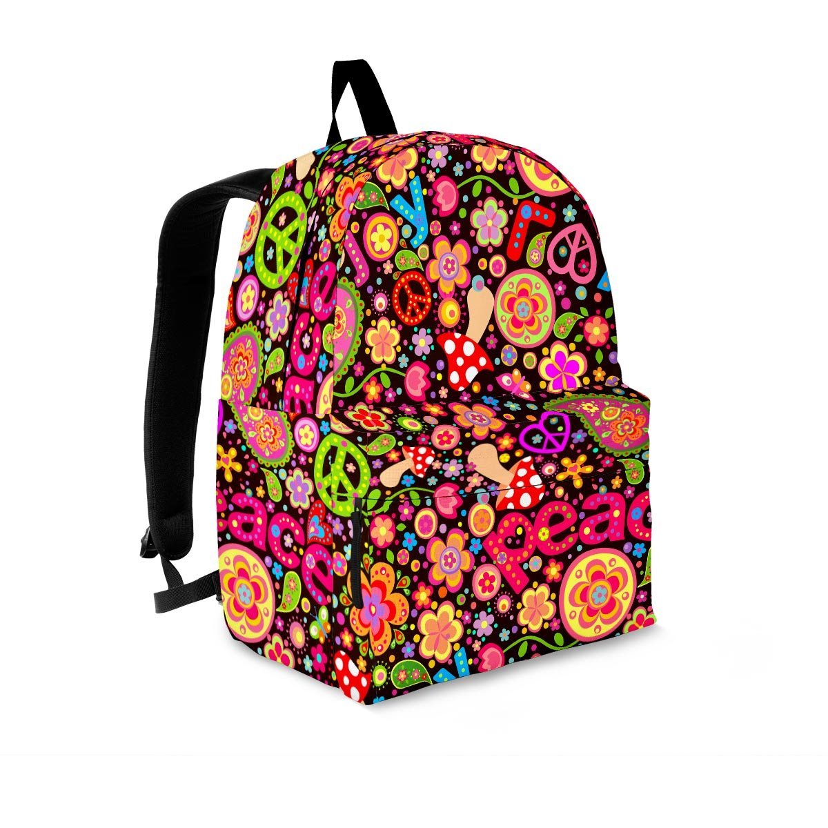 Trippy Hippie Backpack-grizzshop