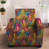 Trippy Hippie Flame Psychedelic Armchair Cover-grizzshop