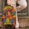 Trippy Hippie Flame Psychedelic Backpack-grizzshop