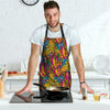 Trippy Hippie Flame Psychedelic Men's Apron-grizzshop