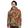 Trippy Hippie Flame Psychedelic Men's Hoodie-grizzshop