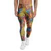 Trippy Hippie Flame Psychedelic Men's Leggings-grizzshop