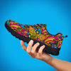 Trippy Hippie Flame Psychedelic Men's Sneakers-grizzshop