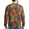 Trippy Hippie Flame Psychedelic Men's Sweatshirt-grizzshop