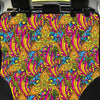 Trippy Hippie Flame Psychedelic Pet Car Seat Cover-grizzshop