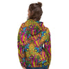 Trippy Hippie Flame Psychedelic Women's Hoodie-grizzshop