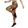 Trippy Hippie Flame Psychedelic Women's Leggings-grizzshop