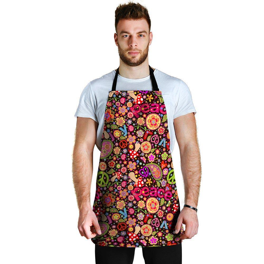 Trippy Hippie Men's Apron-grizzshop