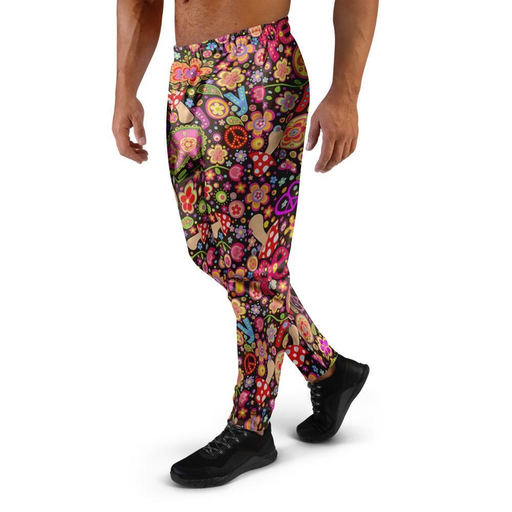 Trippy Hippie Men's Joggers-grizzshop