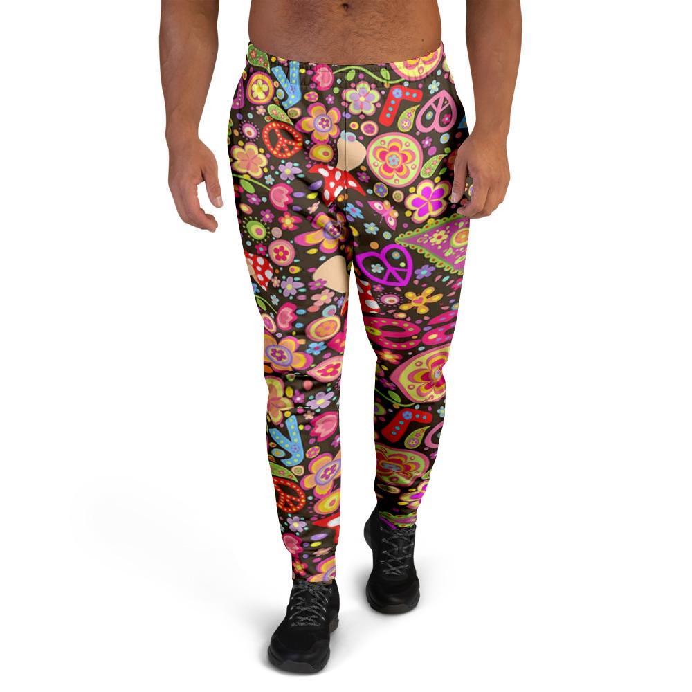 Trippy Hippie Men's Joggers-grizzshop