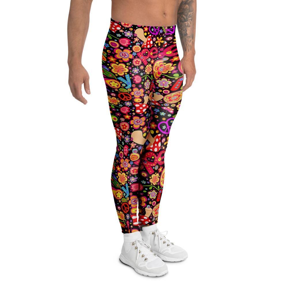 Trippy Hippie Men's Leggings-grizzshop