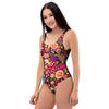 Trippy Hippie One Piece Swimsuite-grizzshop