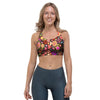 Trippy Hippie Sports Bra-grizzshop