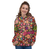 Trippy Hippie Women's Hoodie-grizzshop