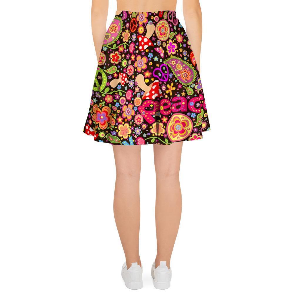 Trippy Hippie Women's Skirt-grizzshop