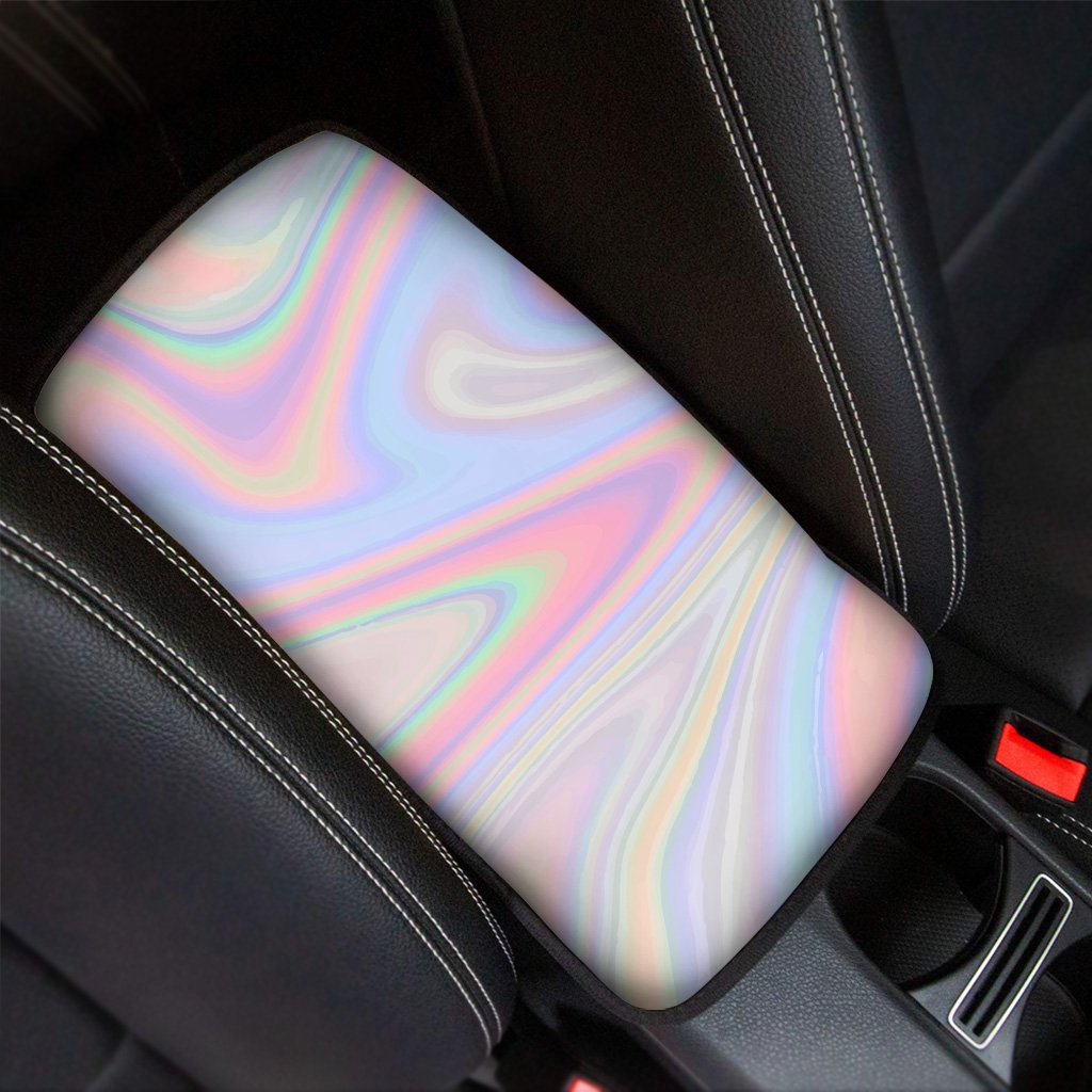 Trippy Holographic Car Console Cover-grizzshop