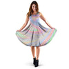 Trippy Holographic Dress-grizzshop