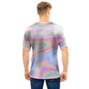 Trippy Holographic Men T Shirt-grizzshop