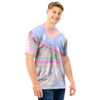 Trippy Holographic Men T Shirt-grizzshop