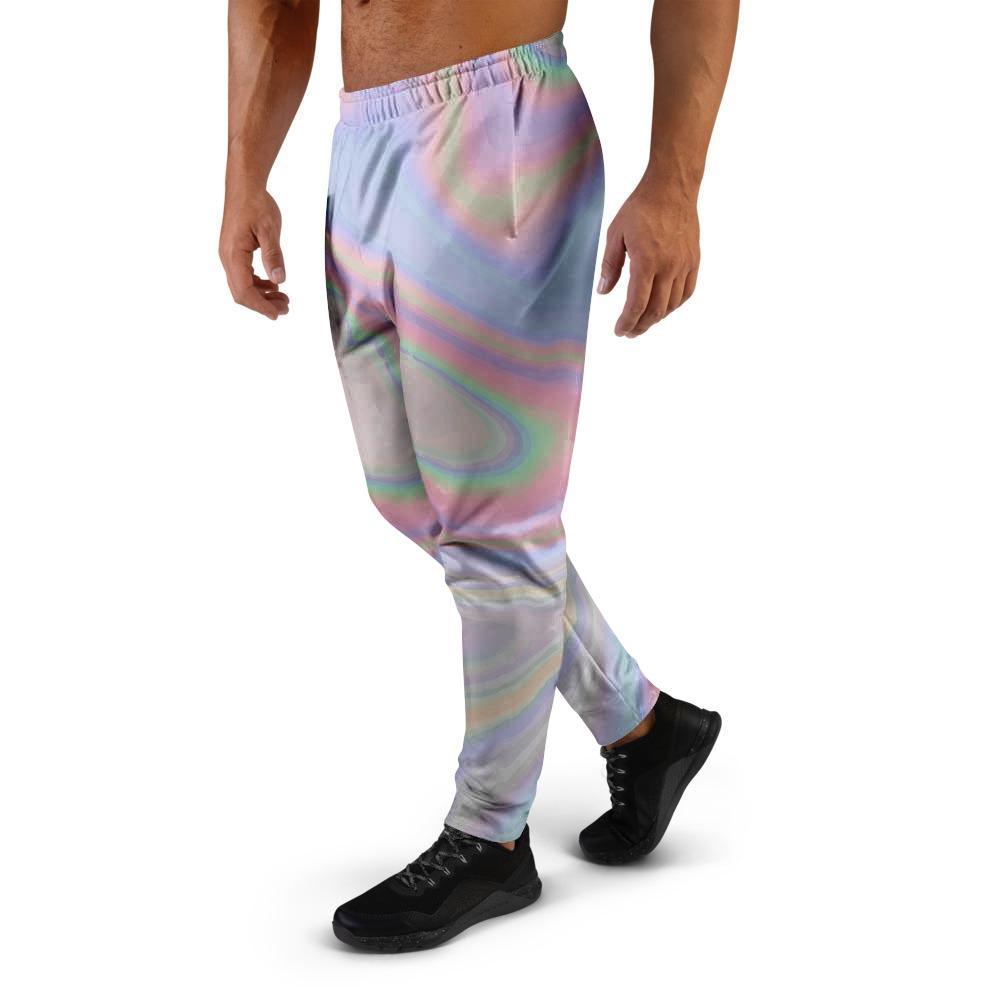 Trippy Holographic Men's Joggers-grizzshop