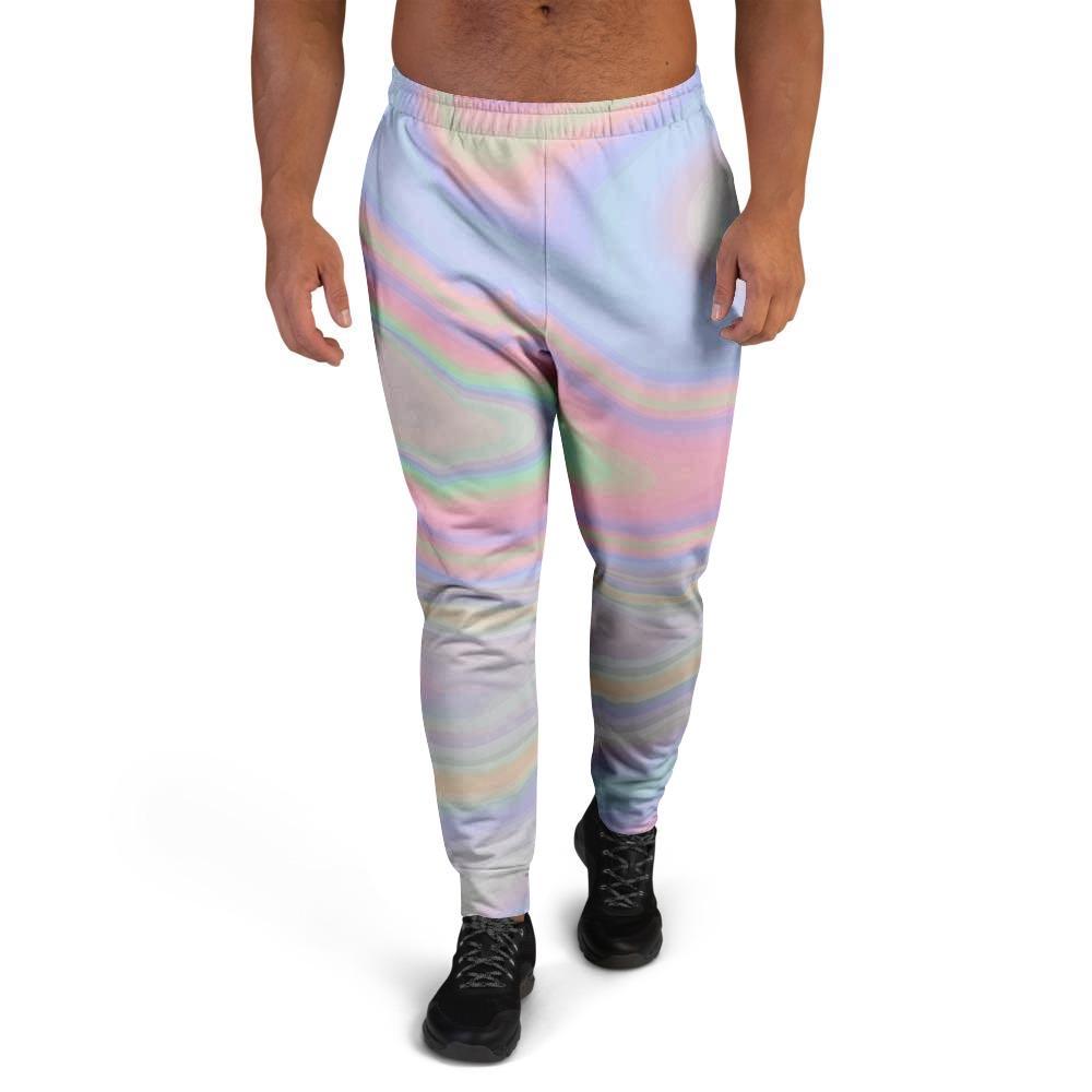 Trippy Holographic Men's Joggers-grizzshop