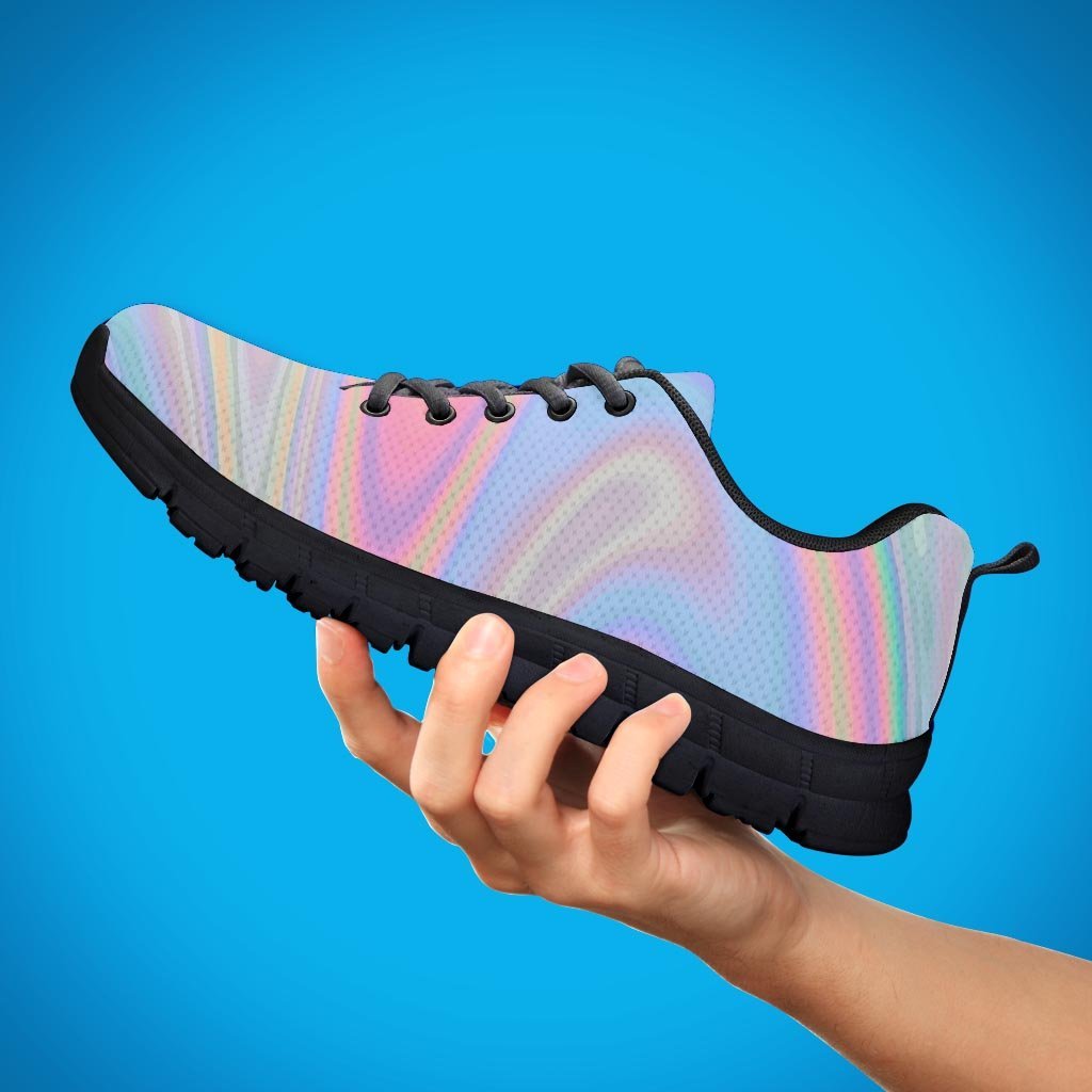 Trippy Holographic Men's Sneakers-grizzshop