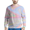 Trippy Holographic Men's Sweatshirt-grizzshop