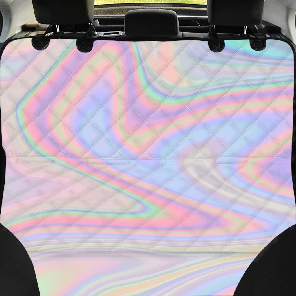 Trippy Holographic Pet Car Seat Cover-grizzshop