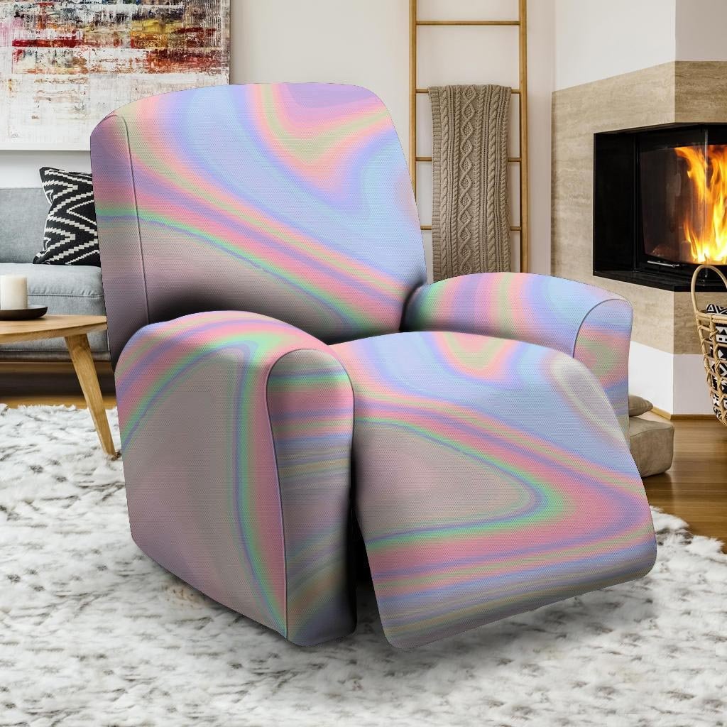 Trippy Holographic Recliner Cover-grizzshop