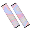 Trippy Holographic Seat Belt Cover-grizzshop