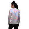 Trippy Holographic Women's Bomber Jacket-grizzshop