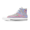 Trippy Holographic Women's High Top Shoes-grizzshop