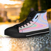 Trippy Holographic Women's High Top Shoes-grizzshop