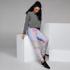 Trippy Holographic Women's Joggers-grizzshop