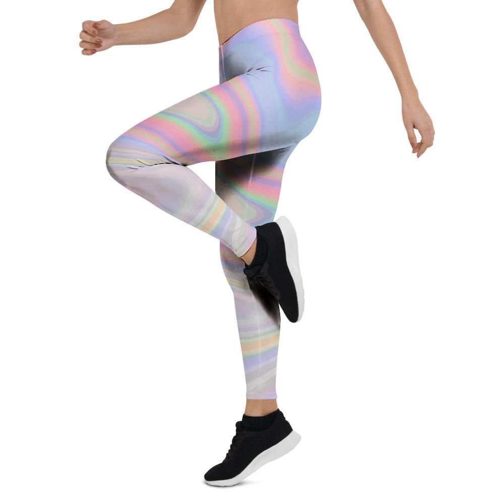 Trippy Holographic Women's Leggings-grizzshop