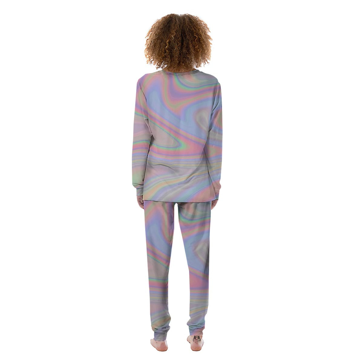 Trippy Holographic Women's Pajamas-grizzshop