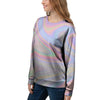 Trippy Holographic Women's Sweatshirt-grizzshop