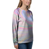 Trippy Holographic Women's Sweatshirt-grizzshop