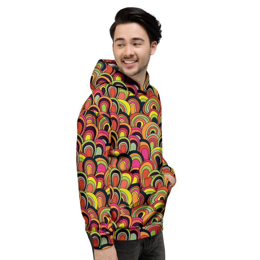 Trippy Men's Hoodie-grizzshop
