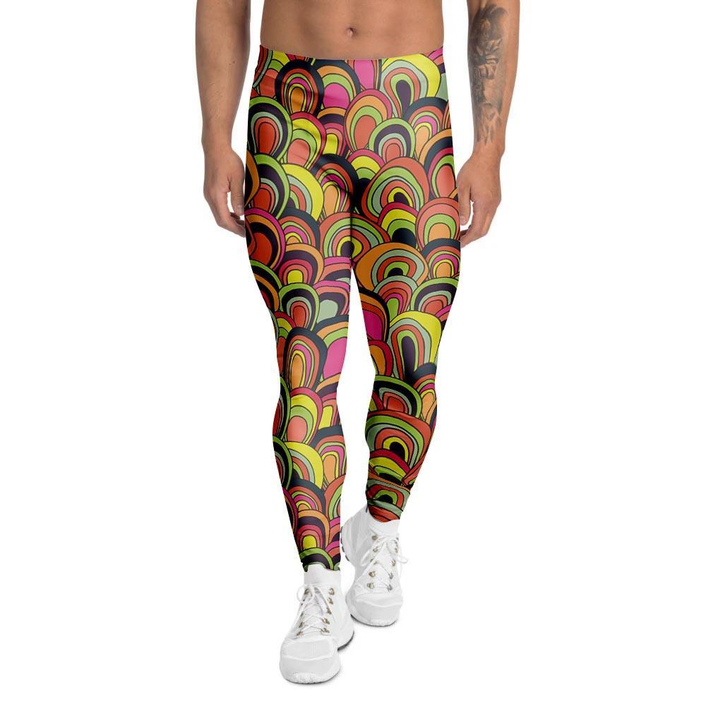 Trippy Men's Leggings-grizzshop