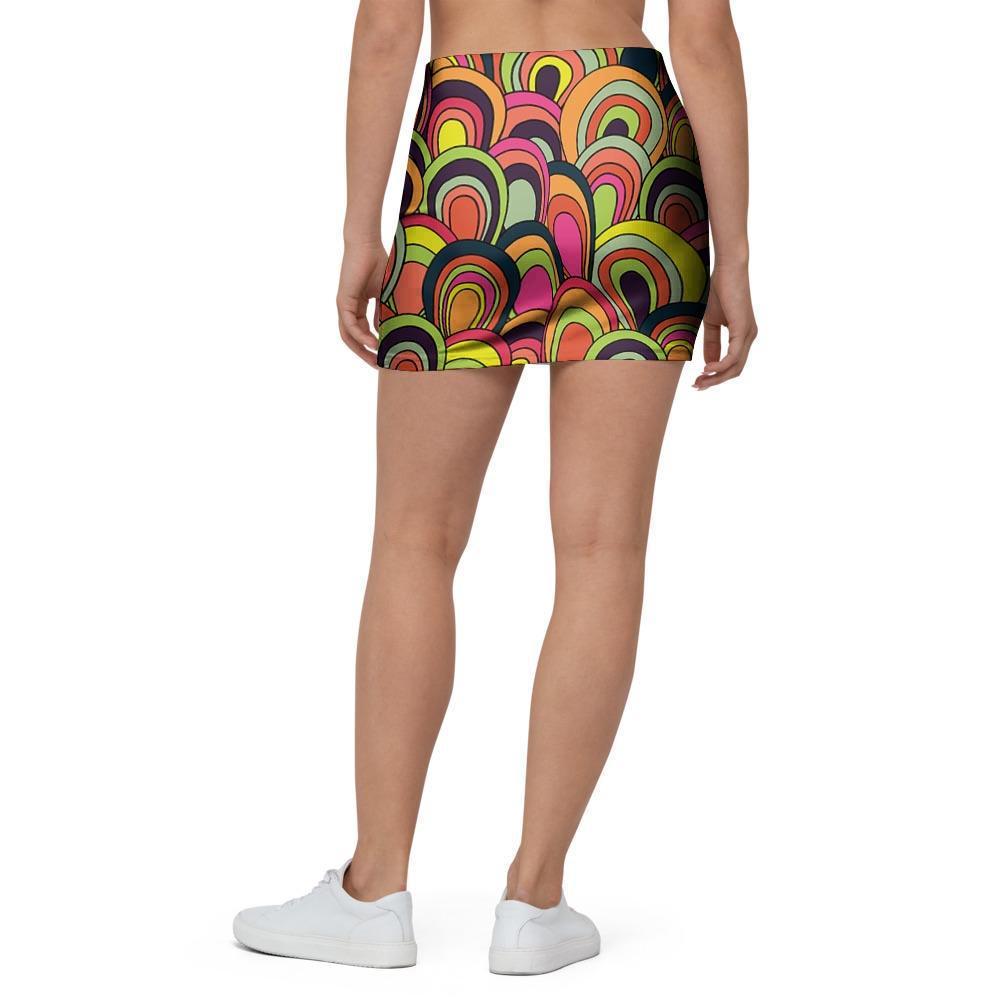 Trippy Mini Skirt-grizzshop