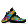 Trippy Pattern Print Sneaker Shoes For Men Women-grizzshop